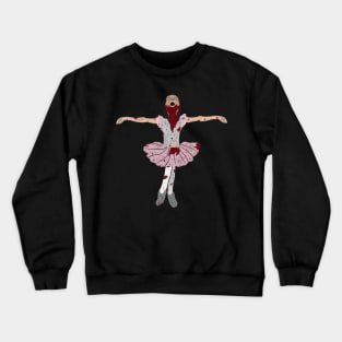 ABIGAIL (vampire ballerina) (painted) Crewneck Sweatshirt